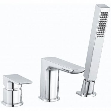 RAK Moon 3Hole Bath Shower Mixer Tap Deck Mounted