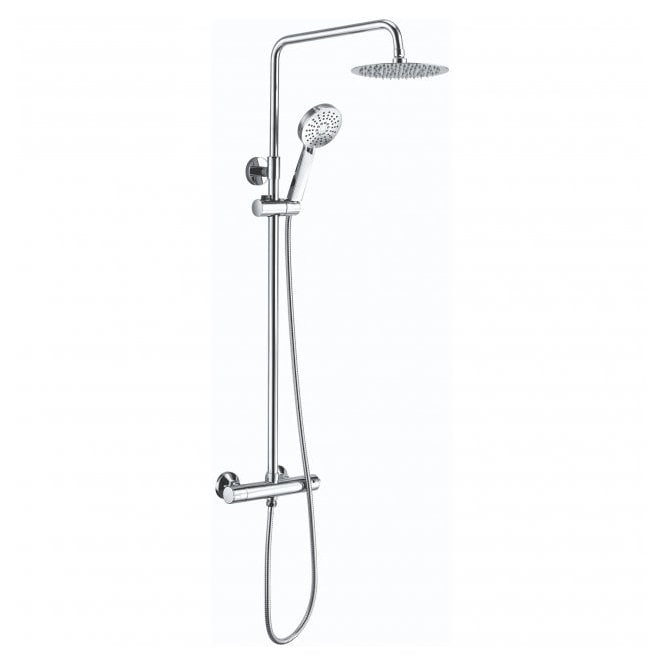 RAK Ceramics RAK Origin Thermostatic Round Shower Column Chrome