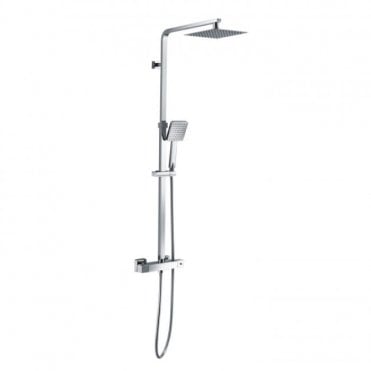 RAK Origin Thermostatic Square Shower Column Chrome