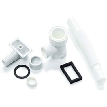 Rak Overflow Plumbing Kit Excluding Overflow Plate