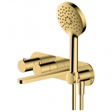 RAK Petit Round 2 outlet Wall Mounted Thermostatic Bath Shower Mixer