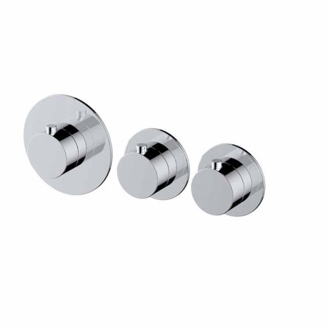 RAK Ceramics RAK Petit Round Concealed Thermostatic Shower Valve