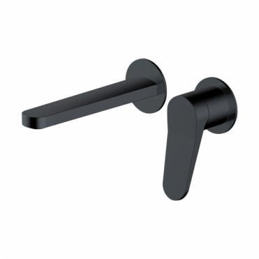 Rak Petit Round Wall Mounted Single Lever Basin Mixer Tap