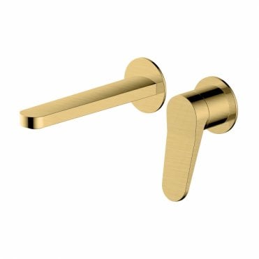 Rak Petit Round Wall Mounted Single Lever Basin Mixer Tap