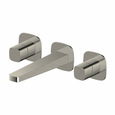 RAK Petit Square 3 Hole Wall Mounted Basin Mixer Tap
