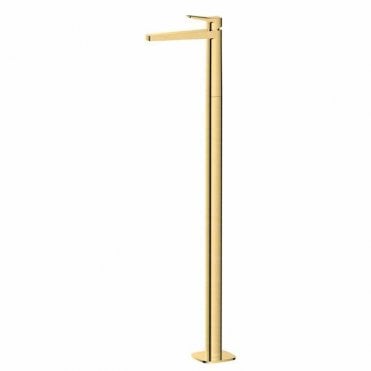 RAK Petit Square Floor Standing Basin Mixer Tap