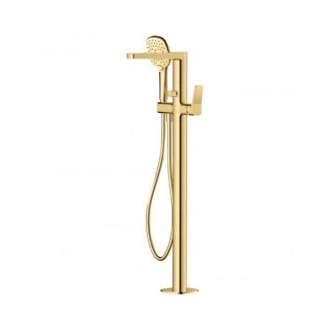 RAK Petit Square Floorstanding Bath Shower Mixer Tap