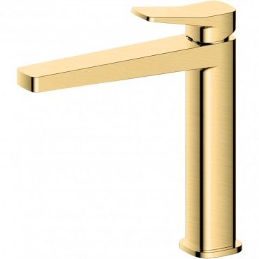 RAK Petit Square Mid Height Basin Mixer Tap
