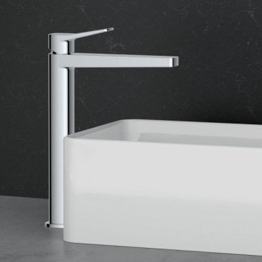 RAK Petit Square Tall Basin Mixer Tap