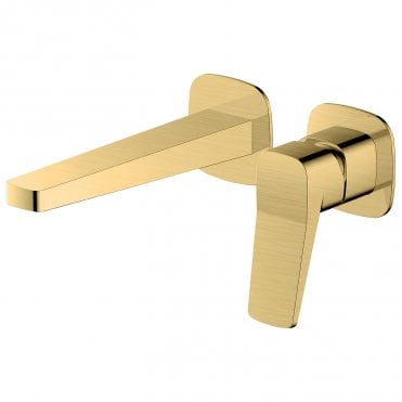 RAK Petit Square Wall Mounted Single Lever Basin Mixer Tap