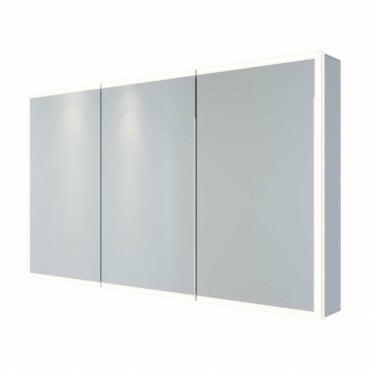 RAK Pisces 3 Door Illuminated LED Mirror Cabinet 700mm x 1200mm
