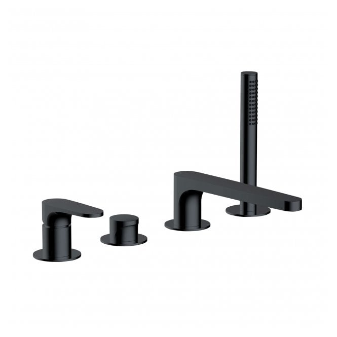 RAK Ceramics RAK Portofino 4Hole Deck Mounted Bath Shower Mixer Tap