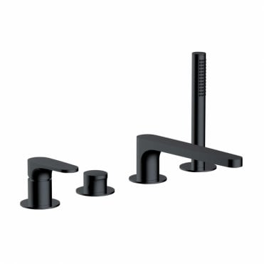 RAK Portofino 4Hole Deck Mounted Bath Shower Mixer Tap