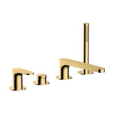 RAK Portofino 4Hole Deck Mounted Bath Shower Mixer Tap