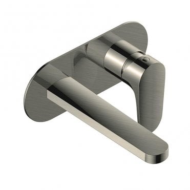 RAK Portofino Wall Mounted Basin Mixer with Back Plate Tap