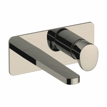 RAK Positano Wall Mounted Basin Mixer with Back Plate Tap