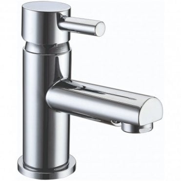 RAK Prima Mini Mono Basin Mixer Tap with Clicker Waste Chrome