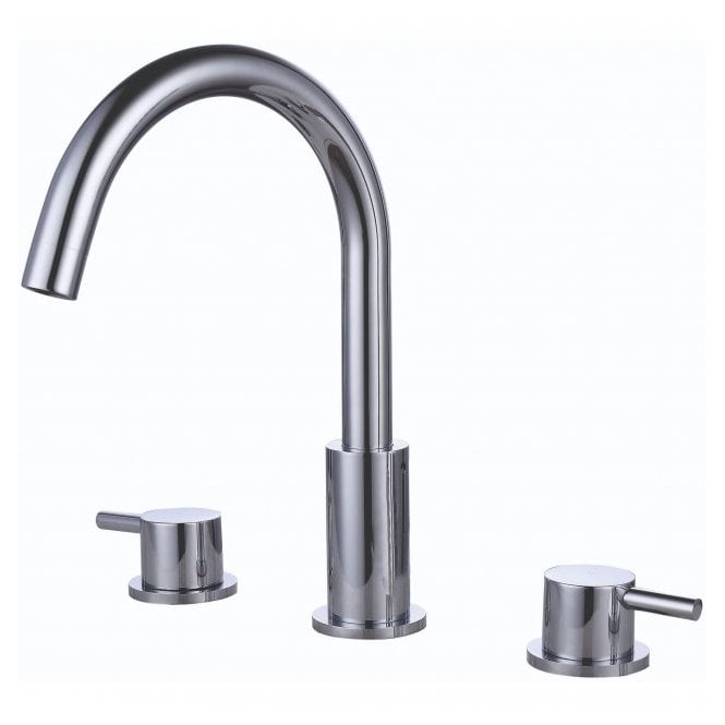 RAK Prima Tech Bath Filler Tap 3 Tap HolesChrome