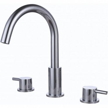 RAK Prima Tech Bath Filler Tap 3 Tap HolesChrome
