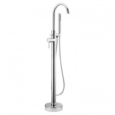 RAK Prima Tech Freestanding Bath Shower Mixer Tap Chrome