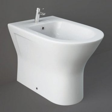 RAK Resort Back To Wall Bidet 1 Tap HoleWhite