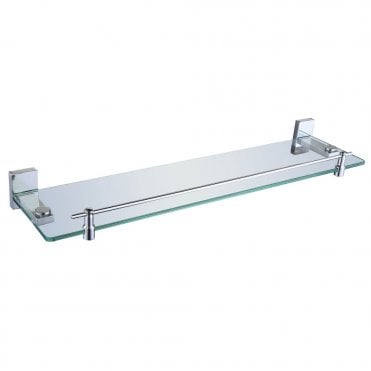 RAK Resort Glass Shelf Chrome