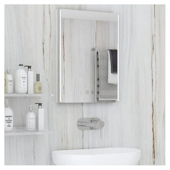 RAK Ceramics RAK Resort LED Mirror with Demister Pad and Shaver Socket