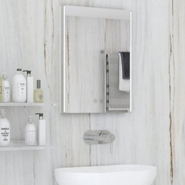 RAK Resort LED Mirror with Demister Pad and Shaver Socket