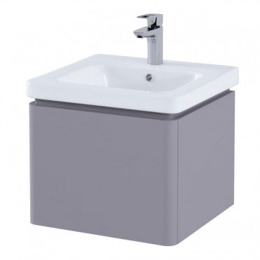 RAK Resort Wall Hung 1 Drawer Vanity Unit with Basin (different sizes and finishes available)