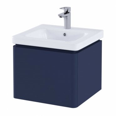 RAK Resort Wall Hung 1 Drawer Vanity Unit with Basin (different sizes and finishes available)