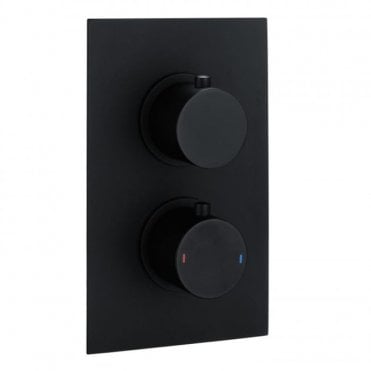 RAK Round 2 Outlet 2 Handle Thermostatic Concealed Shower Valve