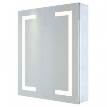 RAK Sagittarius 2 Door Illuminated LED Mirror Cabinet 700mm x 600mm