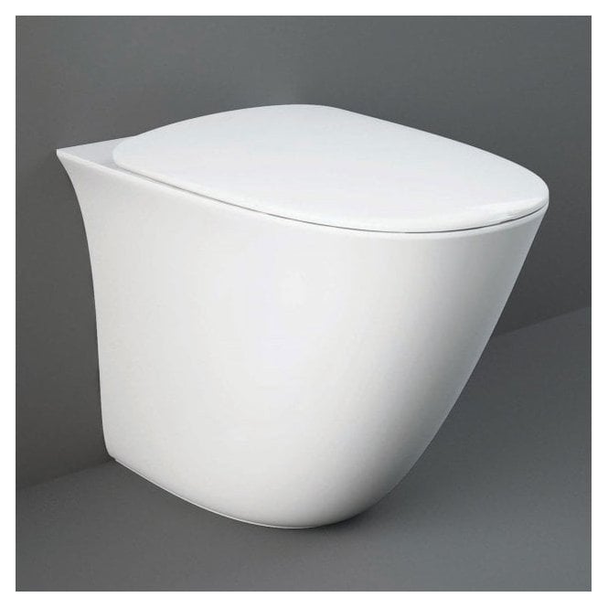 RAK Ceramics RAK Sensation Back to Wall Toilet and Soft Close Seat White