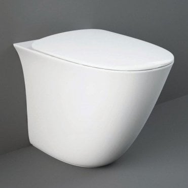 RAK Sensation Back to Wall Toilet and Soft Close Seat White