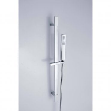 RAK Square Slide Rail Kit with Single Function Handset Chrome
