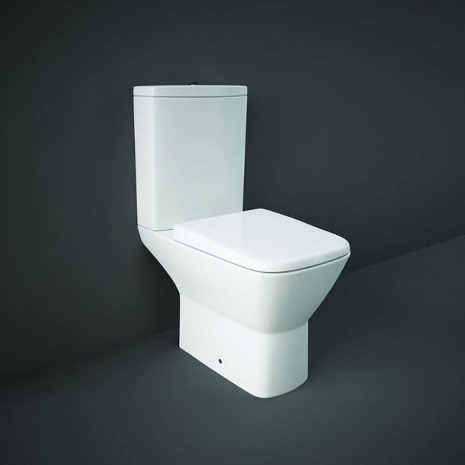 RAK Ceramics RAK Summit Water Closet Close Coupled Toilet With Cistern and Soft Close Seat Alpine White