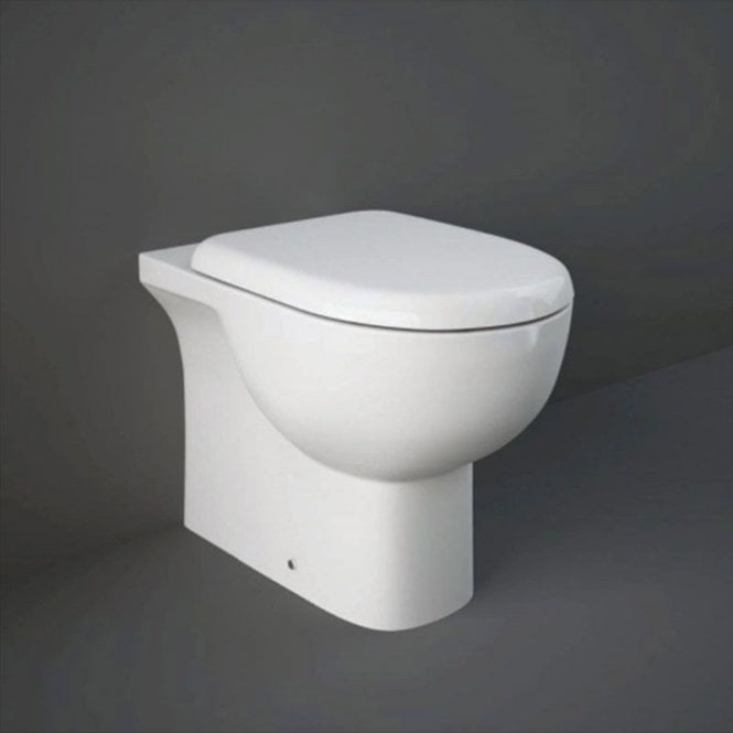 RAK Ceramics RAK Tonique Back to Wall Toilet and Soft Close Seat White