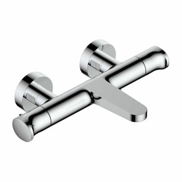 RAK Wall Mounted Exposed Thermostatic Bath Shower Mixer Valve