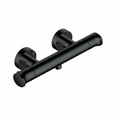 RAK Wall Mounted Round Thermostatic Bar Shower Valve and Lever Handle