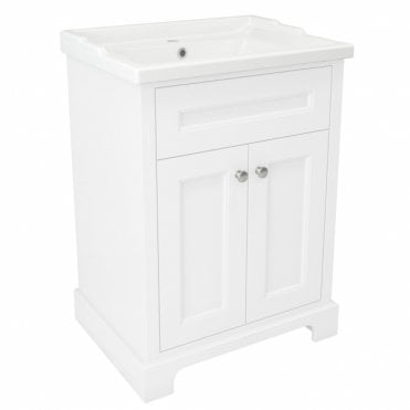 RAK Ceramics RAK Washington Freestanding 600mm / 800mm 2 Door Vanity Unit With Ceramic Basin