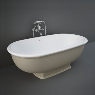 RAK Washington Freestanding Double Ended Bath 1560mm X 810mm