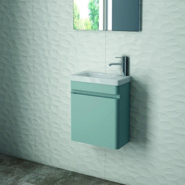 RAK Ceramics RAK-Ceramics Resort 450 Cloakroom Basin Unit (Choose Finish)