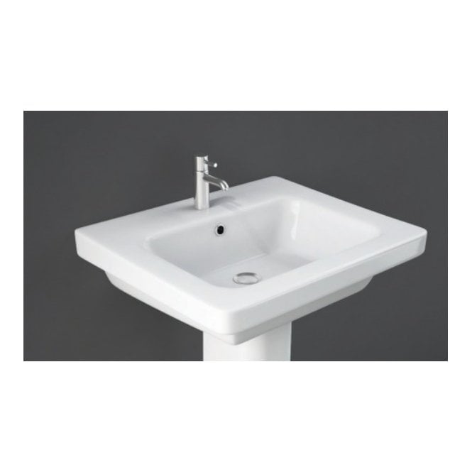 RAK Ceramics RAK-Ceramics Resort Basin 1 Tap Hole (Choose Size)