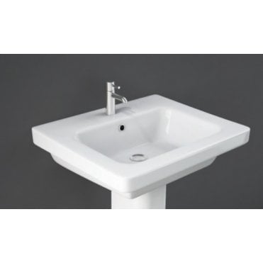 RAK-Ceramics Resort Basin 1 Tap Hole (Choose Size)