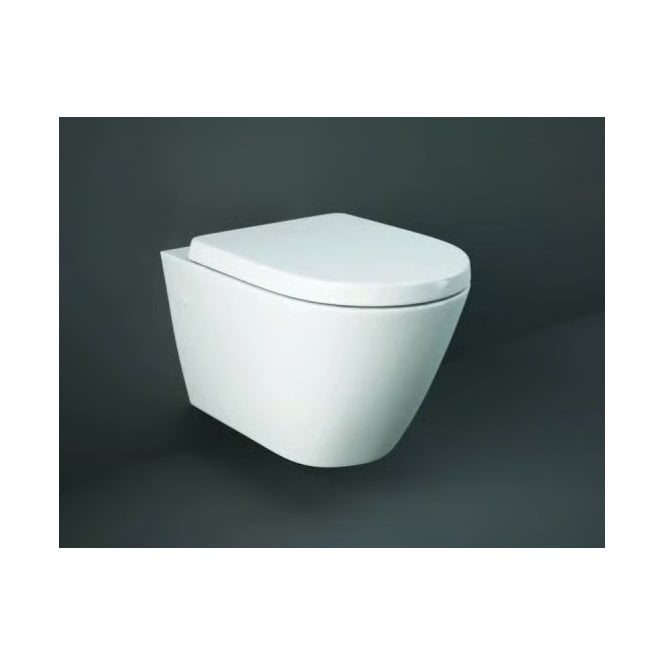 RAK Ceramics RAK-Ceramics Resort Rimless Hidden Fixation, Wall Hung Pan White