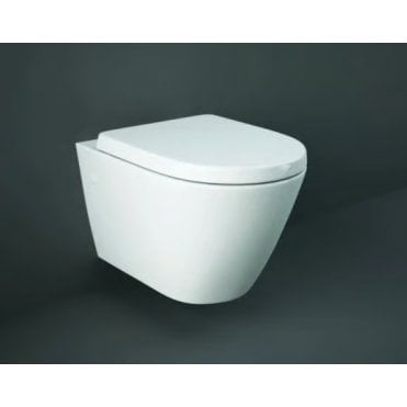 RAK-Ceramics Resort Rimless Hidden Fixation, Wall Hung Pan White