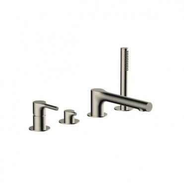 RAK-Ceramics Sorrento 4 Hole Deck Mounted Bath Shower Mixer (Choose Finish)