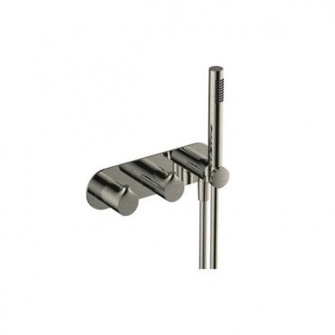 RAK-Ceramics Sorrento Horizontal Dual Outlet Thermostatic Shower Kit (Choose Finish)