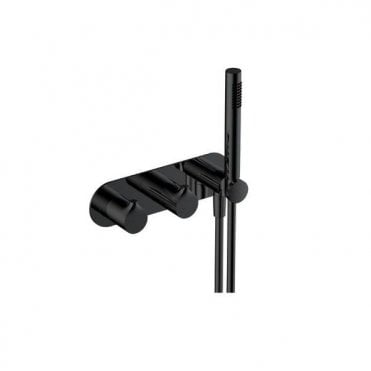 RAK-Ceramics Sorrento Horizontal Dual Outlet Thermostatic Shower Kit (Choose Finish)