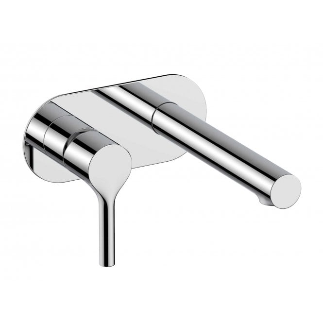 RAK Ceramics  Sorrento Wall Mounted Basin Mixer with Back Plate (Choose Finish)